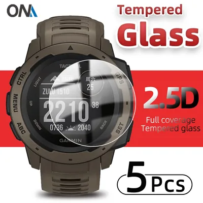 Tempered Glass for Garmin Instinct / Tactical / Active S / Screen Protector Anti-scratch Film 9H