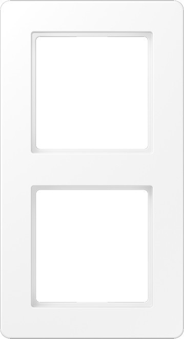 Jung Rahmen 2-fach AF 582 BF WWM AF582BFWWM Image