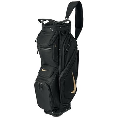 Nike Performance Cart Golf Bag Black/Metallic Gold