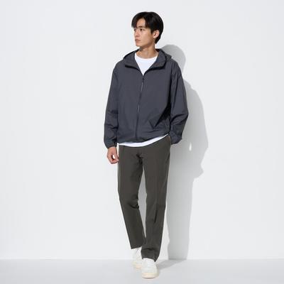 Uniqlo - Airsense Pleated Trousers - Gray - 29inch