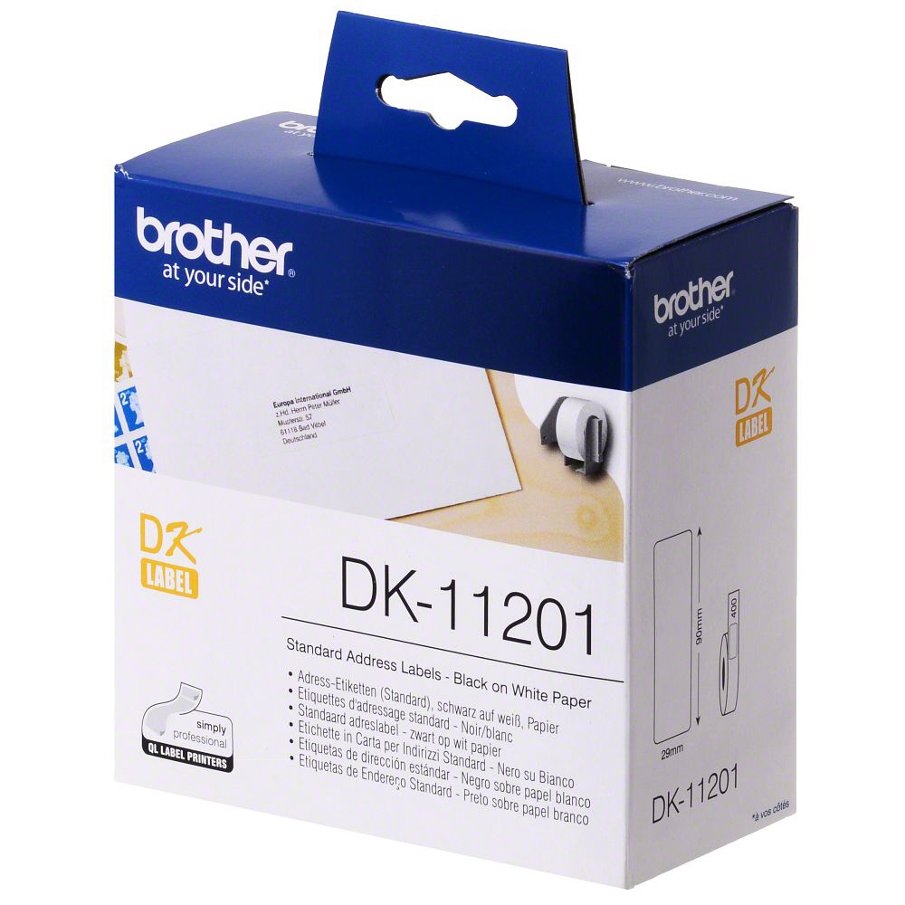 Brother P-Touch DK11201, Adressetiketten, 29x90 mm Image
