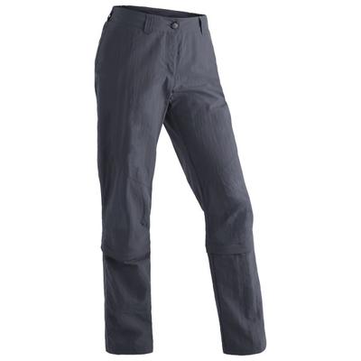 Maier Sports - Women's Nicole Capri - Zip-Off-Hose Gr 50 - Regular blau/grau Image