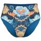 Seafolly - Women's Spring Festival High Waisted Pant - Bikini-Bottom Gr 38 blau