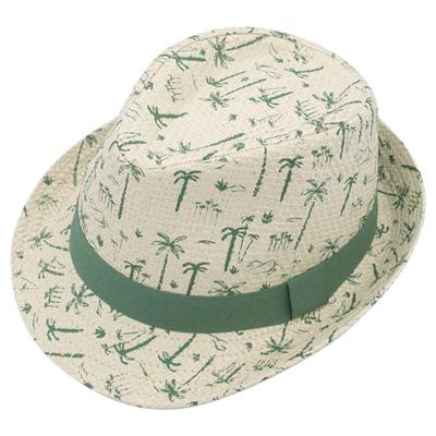 maximo - Boy's Trilby Palmen - Hut Gr 51 cm beige Image