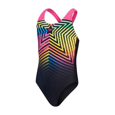 Speedo - Kid's Digital Placement Splashback Creora - Badeanzug Gr 152 bunt Image