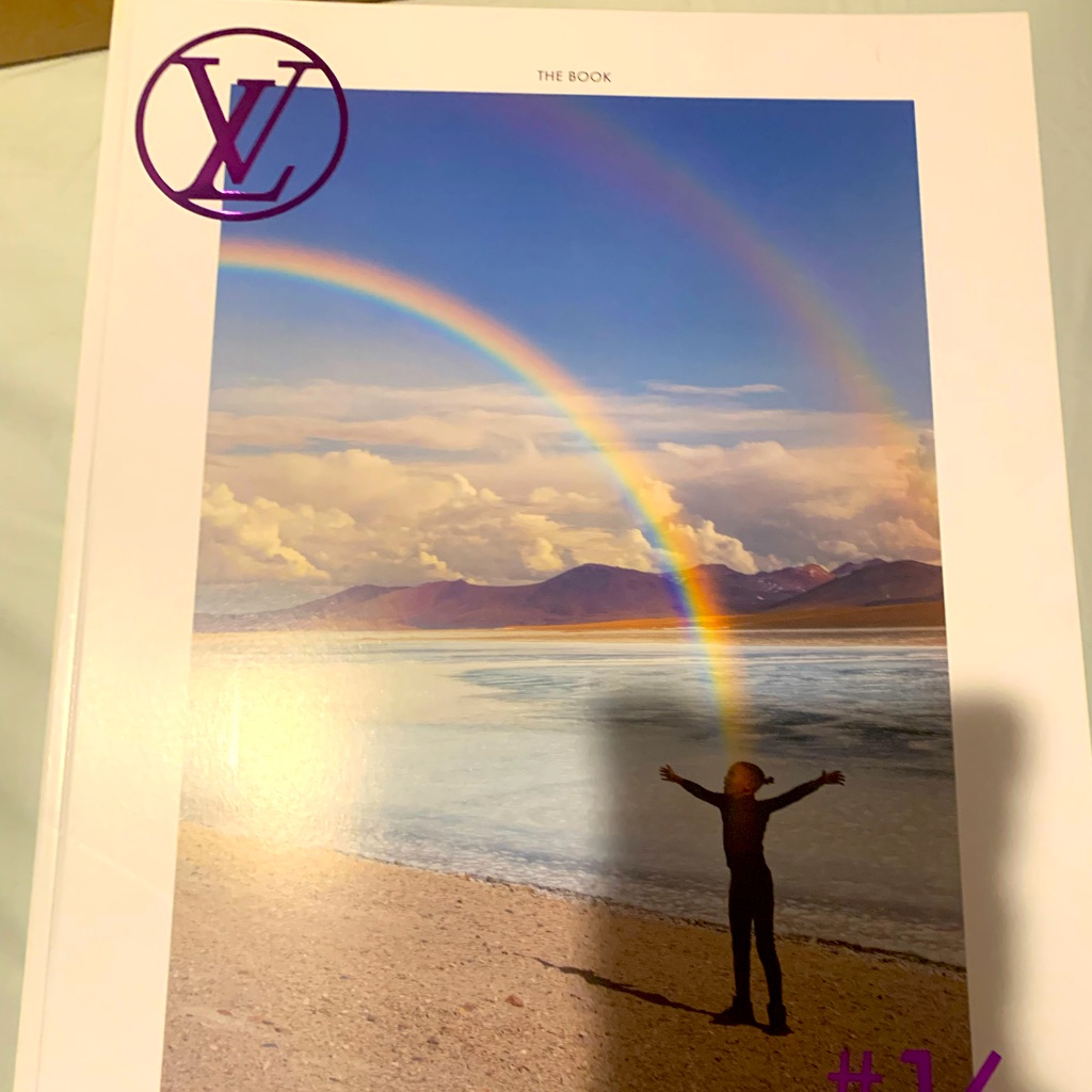 Louis Vuitton Office | Brand New Authentic Luise Vuitton 16 Fashion Magazine/ Catalog, Never Been Used. | Color: Blue/White | Size: Os