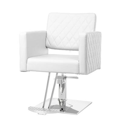 OmySalon PVC Leather Stainless Steel Foot Operated For Salon Styling Chair, Hair Cutting Hairdressing Beauty Equipment - N/A