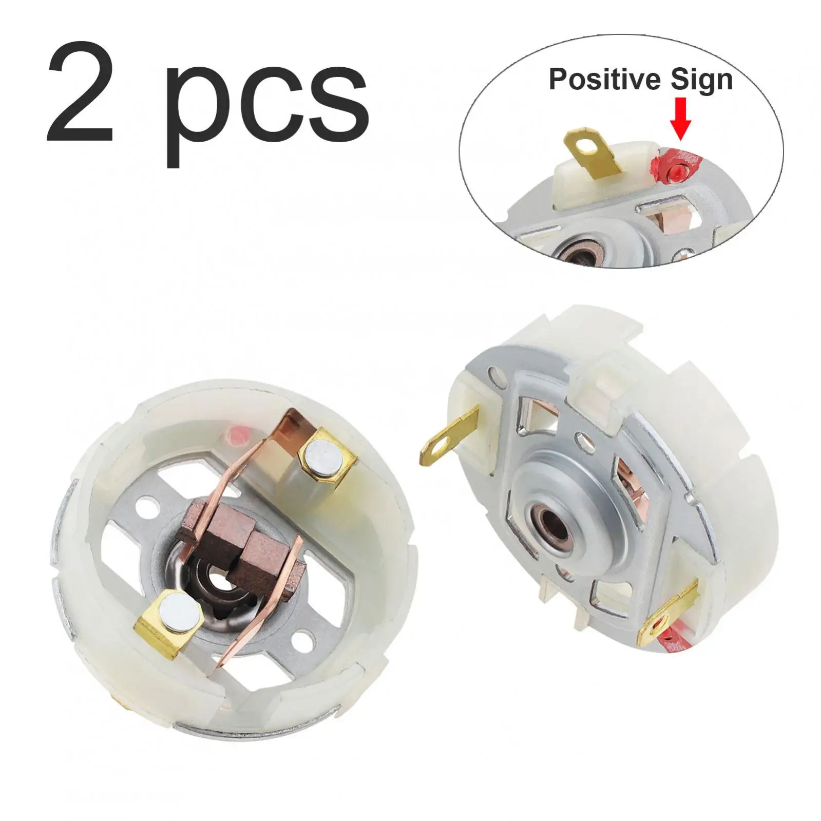2 Stück RS550 DC Motor Kohlebürsten Halter für elektrische Bohrmaschine/Elektroschrauber mit Kupferbürste Image