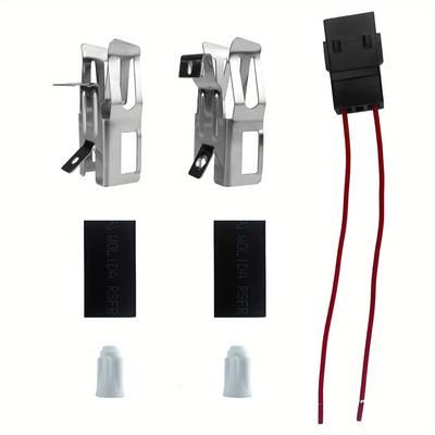 Electric Stove Range Burner Receptacle Kit - Compatible With Err117, 330031, 814399, Rr109, 5303935058, Ap3075808 & 6130-115