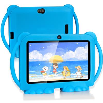 7 Inch Tablet, 32gb Rom 2gb Android 11.0 Toddler Tablet With 2.4g Wifi, Gms, Eye Protection Screen, Parental Control, Education App, Dual Camera, Shockproof Case, Games