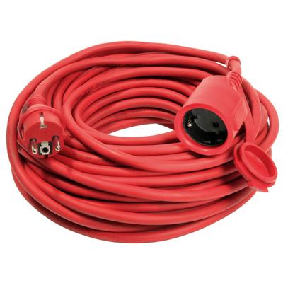 Verlängerungskabel 15 m Außenbereich IP44 Rot H05RR-F 3G1,5 Image