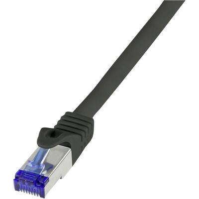 Logilink - C6A113S RJ45 cat 6a s/ftp 20.00 m Schwarz 1 St. Image