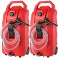 Mophorn - vevor Contenitore per Carburante 16 Galloni, 7,8L/min, 2 Pezzi, Contenitore per Serbatoio