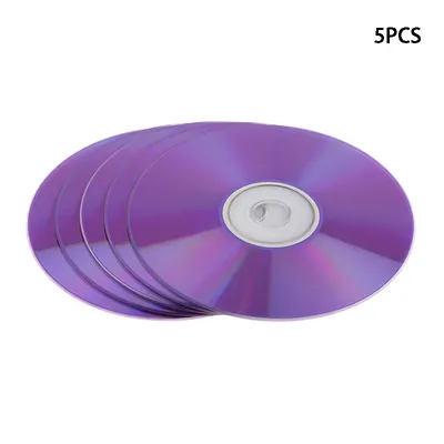 5Pcs Plastic Blue 12cm Wholesale 5 Discs Grade A X8 8.5 GB Blank Fruit Printed DVD+R DL Disc D9