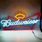 LED Neon Budwese Light Sign 30x11 Inche Beer Custom Sign for Bar Coffee Store Open Business Sign
