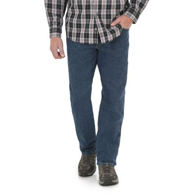 Men's Big & Tall Rugged Wear Performance Relaxed Fit Jeans by Wrangler in Medium Stone (Size 42 32)