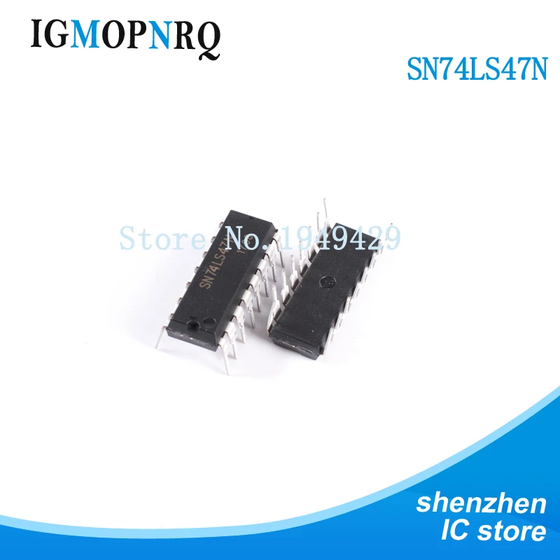 10 Stück 74LS47 SN74LS47N 74LS83 74LS85 74LS112 SN74LS112N 74LS138 SN74LS138N 74LS145 SN74LS145N 74LS151 SN74LS151N 74LS194 DIP