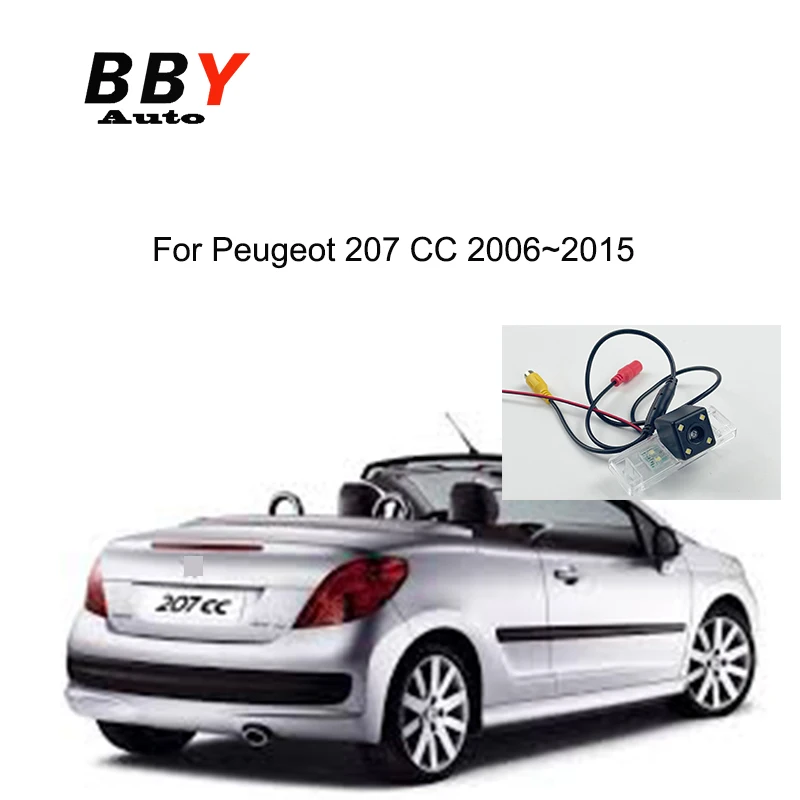 Nachtsicht auto Rückfahr kamera für Peugeot 2006 ccm 2015 ~ Auto Backup Kennzeichen kamera (nur passend für cc Rückfahr kamera Image