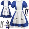 Anime Alice Wahnsinn kehrt Cosplay Maid Schürze Kleid Spiel Wahnsinn zurückgibt Alice Cosplay Kostüm