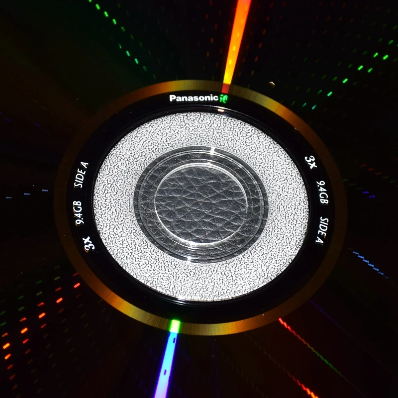 1/2/4PCS Japan Doppelseitige DVD-RAM 9,4GB 2-3X Geschwindigkeit Wiederbeschreibbare Schwarz Disc Archiv Grade Aufnahme Disc Image