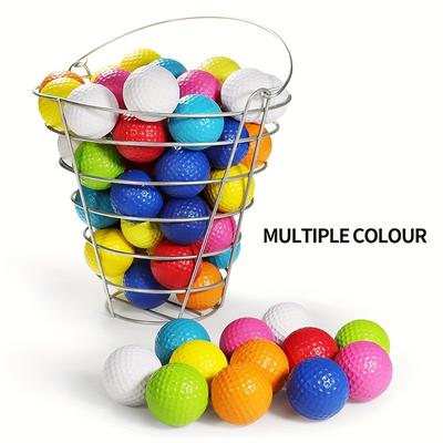 TEMU 6/12pcs Professional Portable Soft Golf Ball For Adult Golf Enthusiasts - Enhance Your Game With Superior Quality And Durability