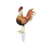 Rooster Decorative Garden Statue Wooden Chicken Farm Art Outdoor Courtyard Decoration Garden Decoration Beware of Dog Signs L Outdoor Lighted Letters Solar Garden Chicken Wire House Numbers for