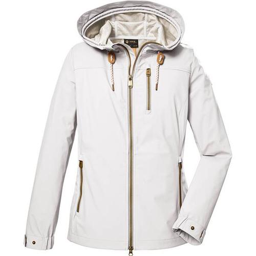 G.I.G.A. DX by killtec Damen Funktionsjacke GS 24 WMN SFTSHLL JCKT, Größe 38 in Weiß