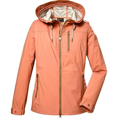 G.I.G.A. DX by killtec Damen Funktionsjacke GS 24 WMN SFTSHLL JCKT, Größe 44 in Orange