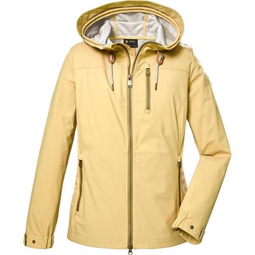 G.I.G.A. DX by killtec Damen Funktionsjacke GS 24 WMN SFTSHLL JCKT, Größe 48 in Gelb