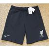 Nike Shorts | Liverpool Fc Nike Men's Black Club Fleece Shorts Size L Large Brand New Tags | Color: Black | Size: L