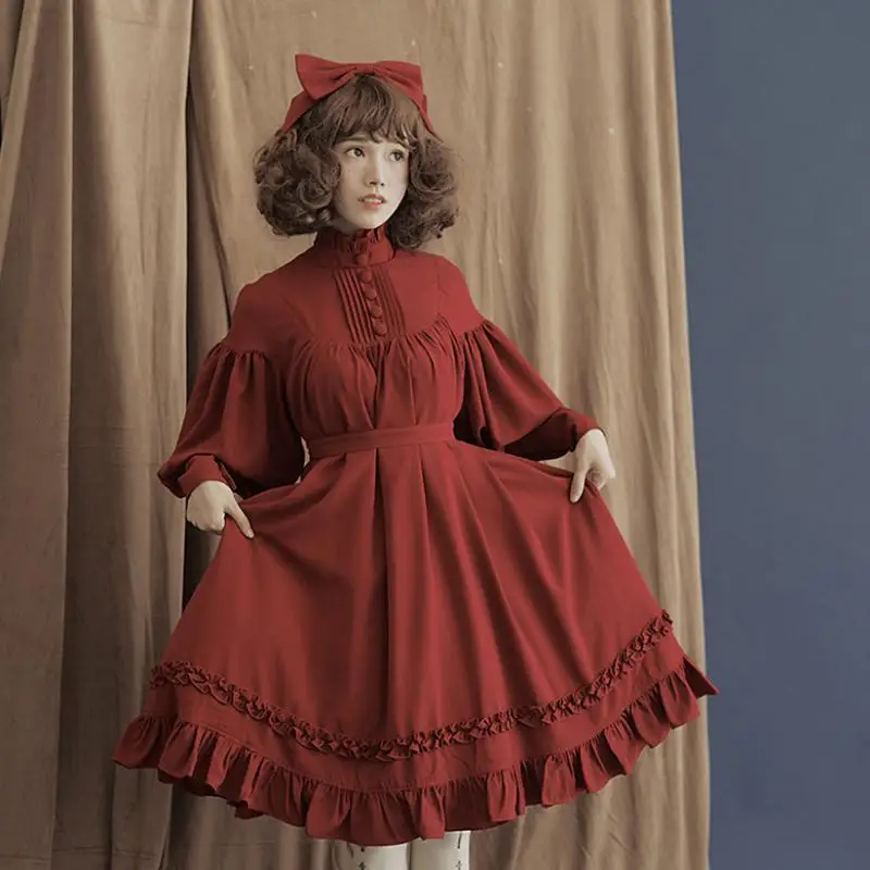 Japanischen Lolita Kleid Mädchen Frauen Viktorianischen Schwarz Rosa Halloween Kostüm Cosplay Partei Rüschen A-Line Prom Sommer Plus Größe 5XL