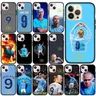 Fußball h-haalands no9 Fußball Nr. 9 Hone Cover Hülle für Apple iPhone 11 15 Pro xs max x xr 6 7 8