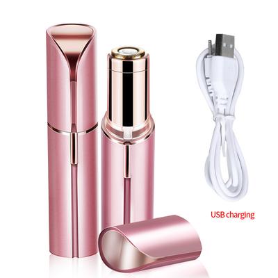 Painless And Safe Usb Rechargeable Electric Hair Removal For Women - Full Body Shaver With Lipstick Shape