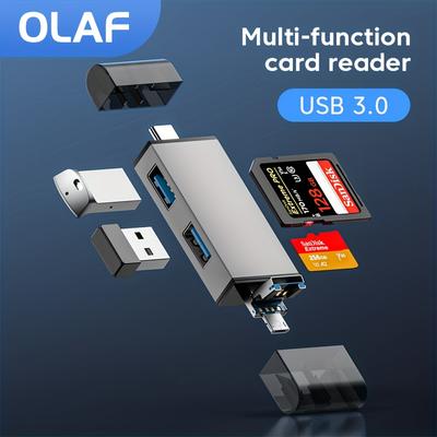 TEMU 7-in-1 Metal Card Reader Otg 3.0