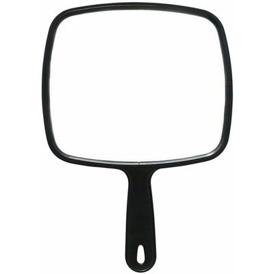 Hiasdfls - Handgefertigter Spiegel-Friseur-Friseurspiegel mit Griff