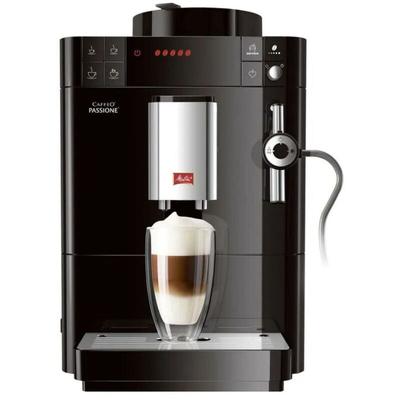 Passione Kaffeevollautomat in Schwarz Freistehend F530-102 - Melitta