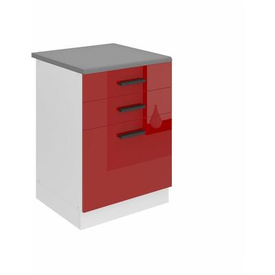 Unterschrank Küche, Küchenunterschrank 60 cm Breite. sdsz Küchenunterschrank mit Arbeitsplatte. Image