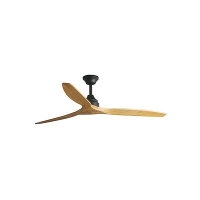 Faro Barcelona - alo Ventilator ohne Licht schwarz/Holz Image