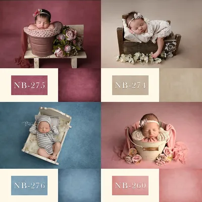Photo Background Newborn Backdrops Pink Solid Color Texture Wall Birthday Party Photography