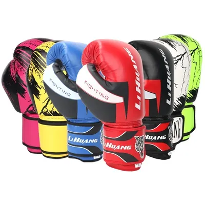 Boxing Gloves for Men Women Sparring Gloves PU Muay Thai MMA Profession Kickboxing Adults Sandbag