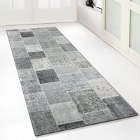 Karat - Tapis de couloir Monsano Antidérapant Gris anthracite 80 x 150 cm