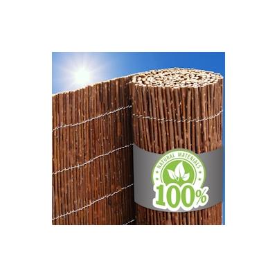 90x500 Balkon Sichtschutz Gartenzaun Weidenzaun - Garten Sichtschutzmatte Weide Image