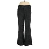 Ann Taylor LOFT Dress Pants - High Rise: Gray Bottoms - Women's Size 14
