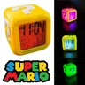 Super Mario sveglia punto interrogativo Brick LED Luminous Anime Creative Desk Decoration Light