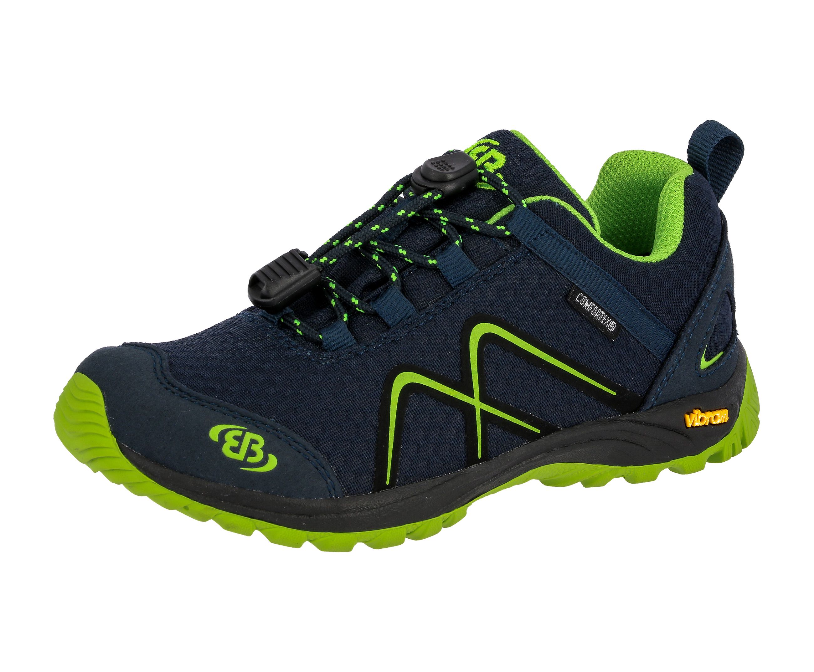 Wanderschuh BRÜTTING "Outdoorschuh Guide", Gr. 36, blau, Synthetik, Schuhe