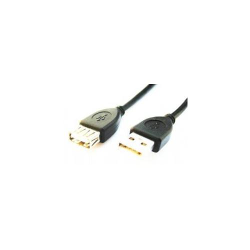 Gembird 3m Usb 2.0 A M/fm Kabel Schwarz