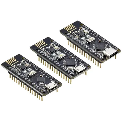RF-Nano for Arduino Nano V3.0, Micro USB Nano Board ATmega328P QFN32 5V 16M CH340, Integrate