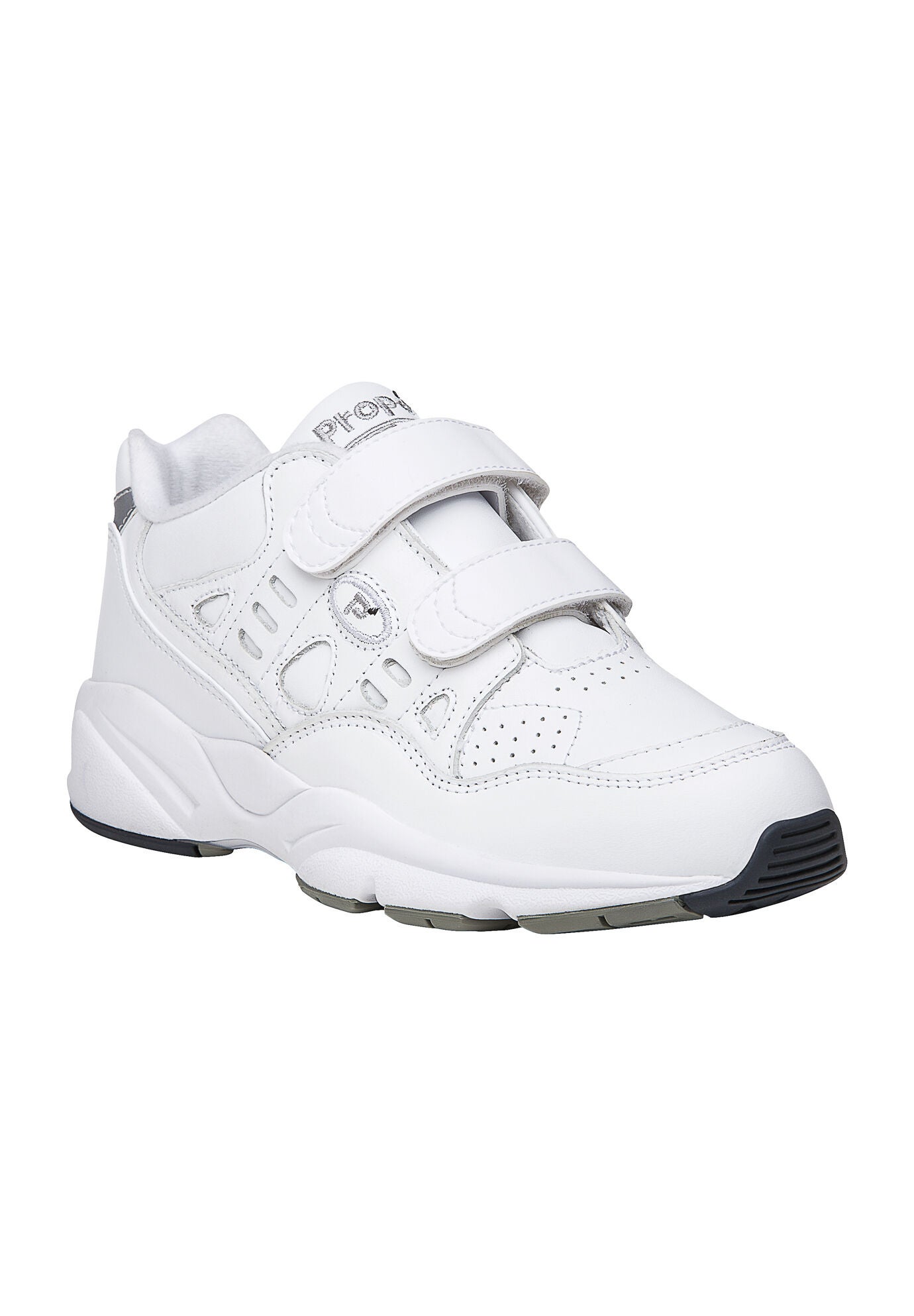 Women's Stability Walker Strap Sneaker by Propet in White (Size 12 M)