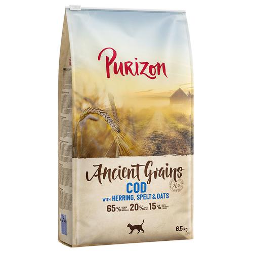 6,5kg Purizon Adult Kabeljau - Urgetreide Katzenfutter trocken