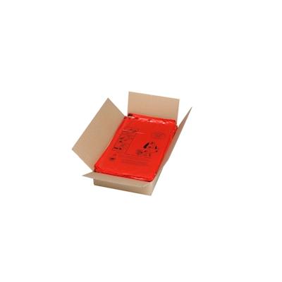 PROREGAL Klassische Hundekotbeutel | 1000 Stück | HxBxT 20x35x0,01cm | Rot Image